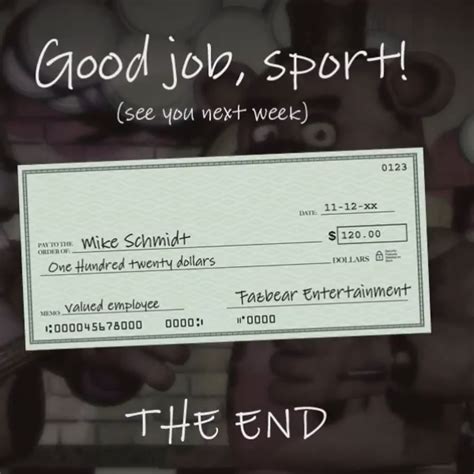 fnaf 1 payslip|Five Nights at Freddy's 1 .
